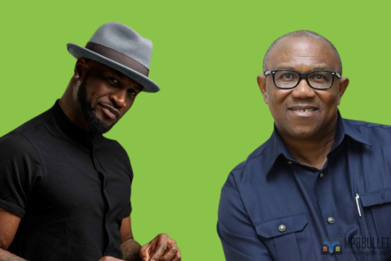 Mr. P reacts as trolls drag him for supporting Peter Obi
