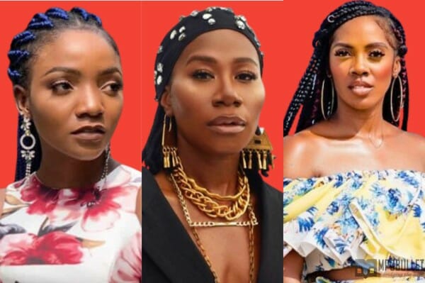 Top 10 Nigerian female artistes that are exceptional songwriters