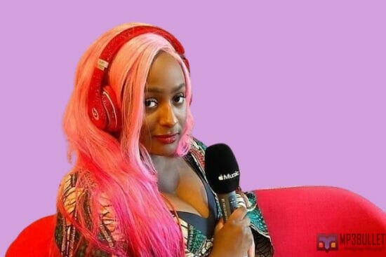 DJ Cuppy shows off her newly acquired customized G-Wagon