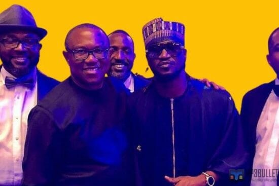 Rudeboy gives Nigerians advice as he meets up with Peter Obi.