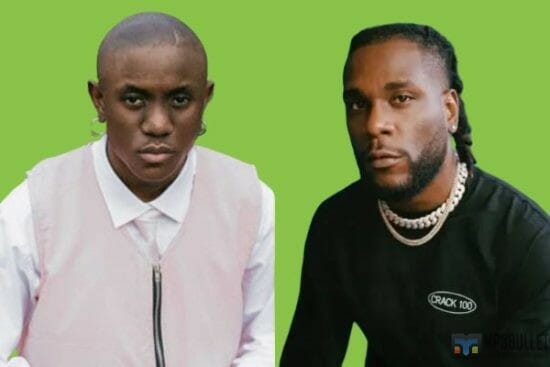 Victony proclaims Burna Boy to be Nigeria's top songwriter.