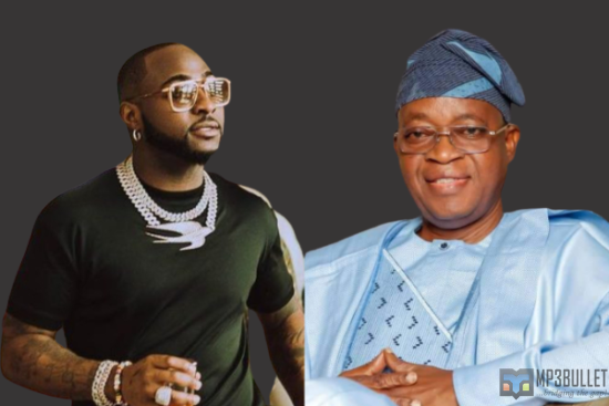 Davido queries Governor Oyetola for failing to congratulate his Uncle