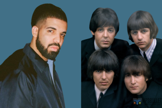 Drake celebrates as he brekas The Beatles' 55-year Billboard Hot 100 Record