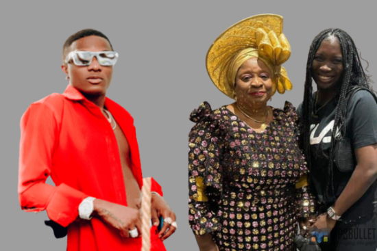 Nigerian Lady excited after meeting Wizkid's Mother in a church