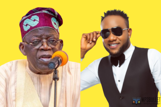 Kcee rocks customised cap endorsing APC's candidate Bola Tinubu