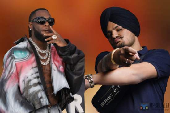 Sidhu Moose Wala: Burna Boy gives the late rapper's family a portrait.