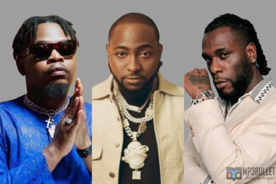 Burna Boy, Olamide mourn with Davido over the death of his son