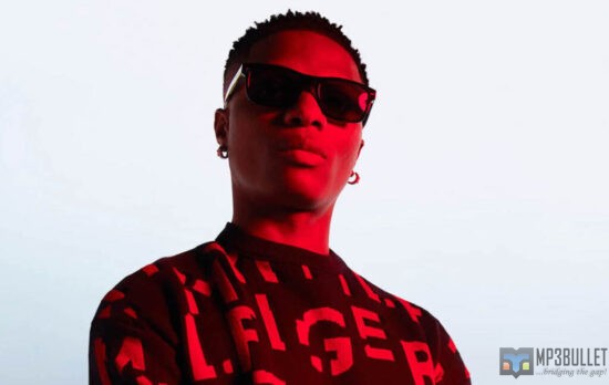 Wizkid shares message from fan who threw a bra at him on stage