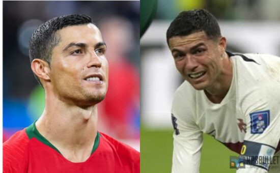 C Ronaldo Breaks Silence After Portugal's Loss At The World Cup