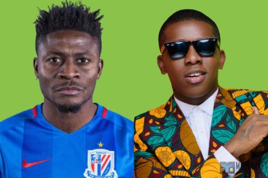 Obafemi Martins pokes fun at Small Doctor after the singer asks for his account number.