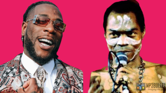 Fela and Burna Boy appear on RollingStone 200 best singers of all time list