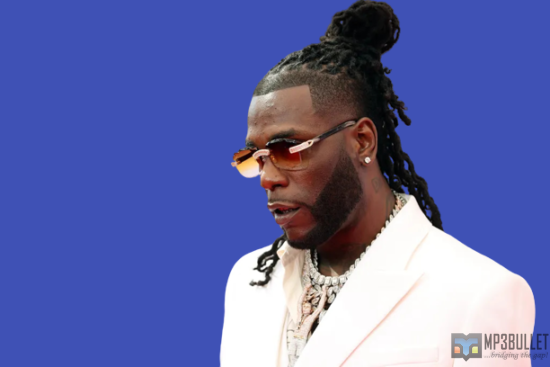 Burna Boy makes a bold fashion statement as he rocks heels.