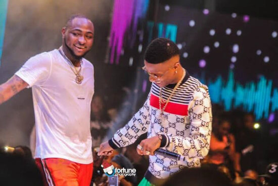 Major times Davido and Wizkid performed together on stage