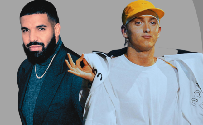 Eminem surpasses Drake to become rapper with most monthly listeners on Spotify