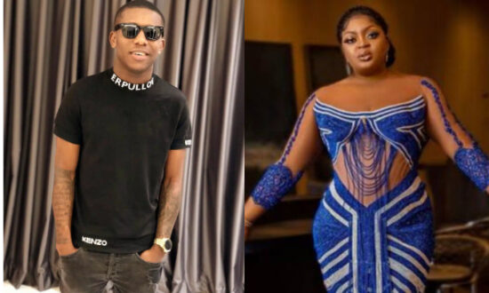 Eniola Badmus shades Small Doctor after giving him new naira notes