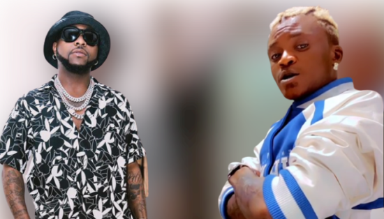 Davido reacts as Portable begs him for a collaboration