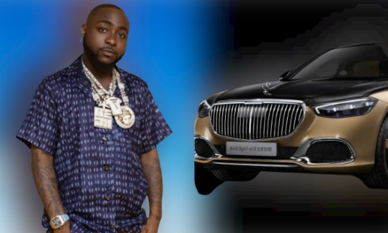 Davido's 2023 Maybach worth ₦340M finally arrives (Photos)