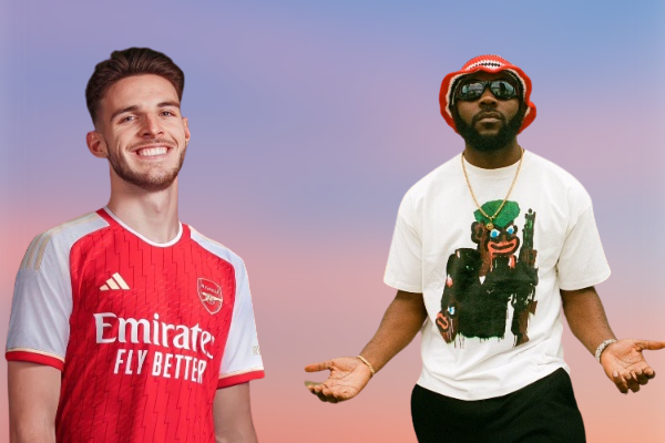 Arsenal unveil Declan Rice using Odumodublvck's hit song [Video]