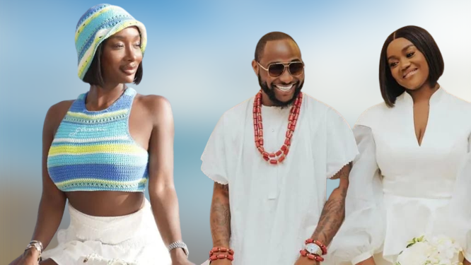 Davido’s Alleged Babymama, Anita Brown Shades Chioma