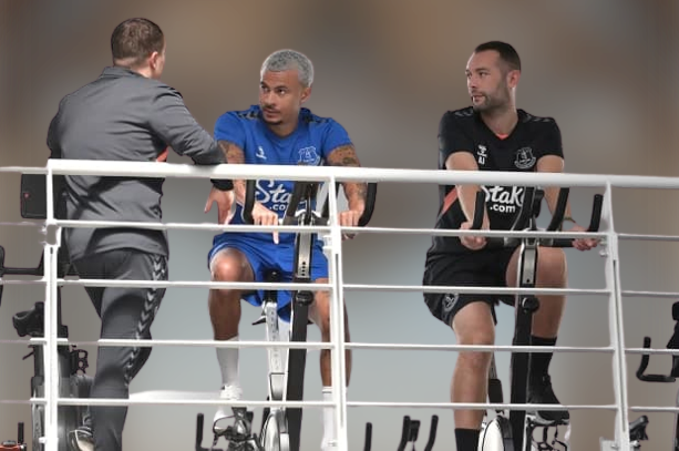 Dele Alli back at Everton training after loan spell with Besiktas