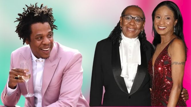 Mother of Jay Z, Gloria Carter marries her longtime partner Roxanne Wilshire in New York (Photos)