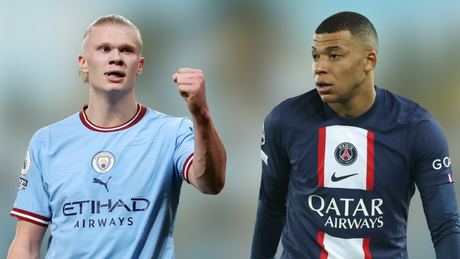 Haaland gives hilarious response when quizzed on potential boxing match against Mbappe