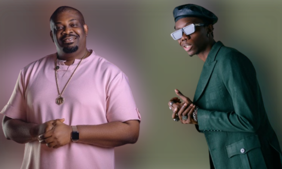 Watch hilarious moment Don Jazzy engaged in a twerk challenge with Blaqbonez