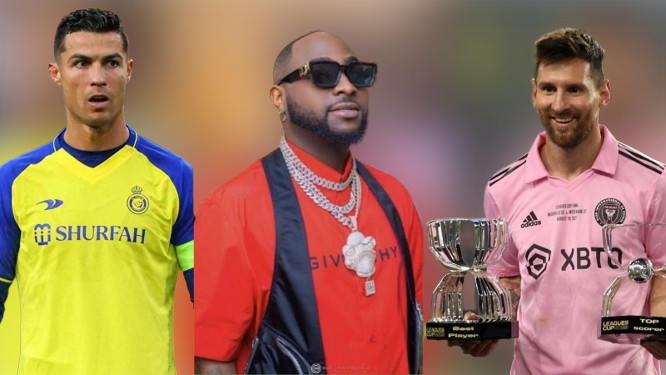 Davido discloses why he prefers Ronaldo to Messi