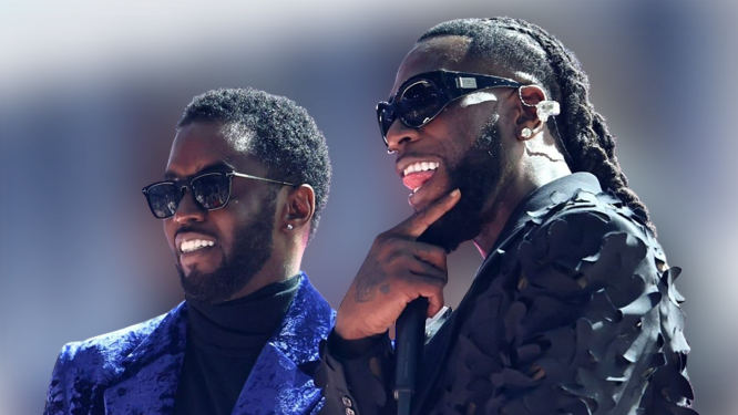 Diddy reveals how he and Burna Boy developed brotherhood