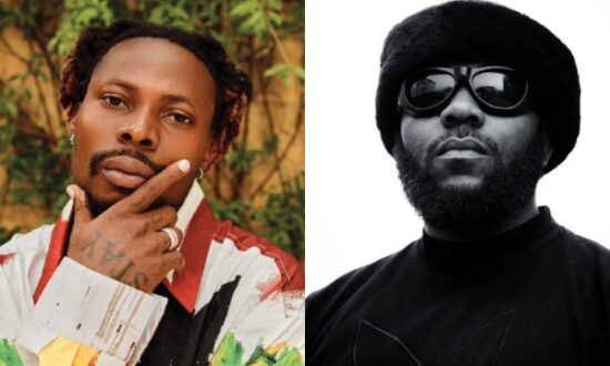 New Music Collabo Asake & Odumodu Spotted In The Studio (Video)