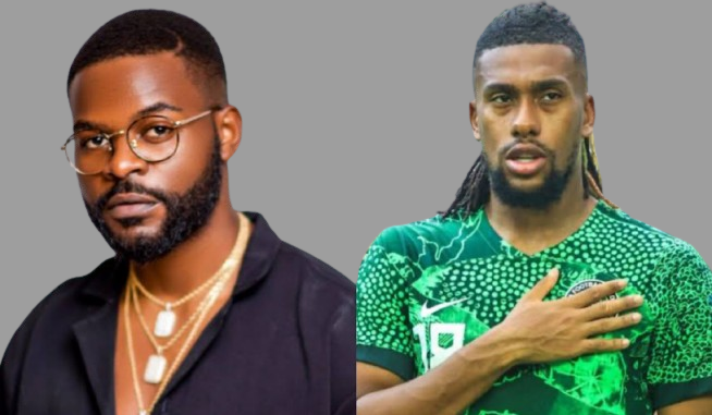 2023 AFCON: Falz praises Alex Iwobi amidst criticism from Nigerians