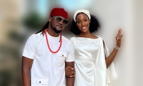 Rudeboy’s girlfriend, Ivy Ifeoma, sparks pregnancy speculations