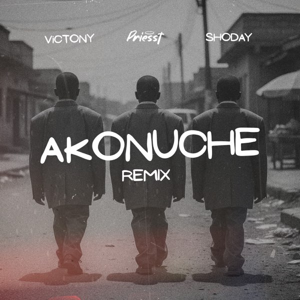 "Akonuche Remix" Lyrics by Priesst Feat. Shoday & Victony