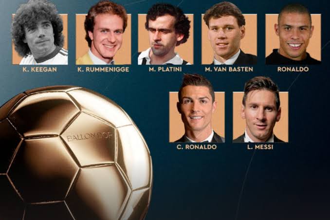 Messi, Ronaldo, Cruyff Lead All-Time Ballon d’Or Nominees