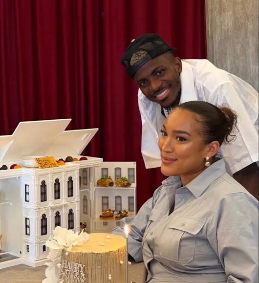 Victor Osimhen and Partner Stefanie Welcome Baby Girl